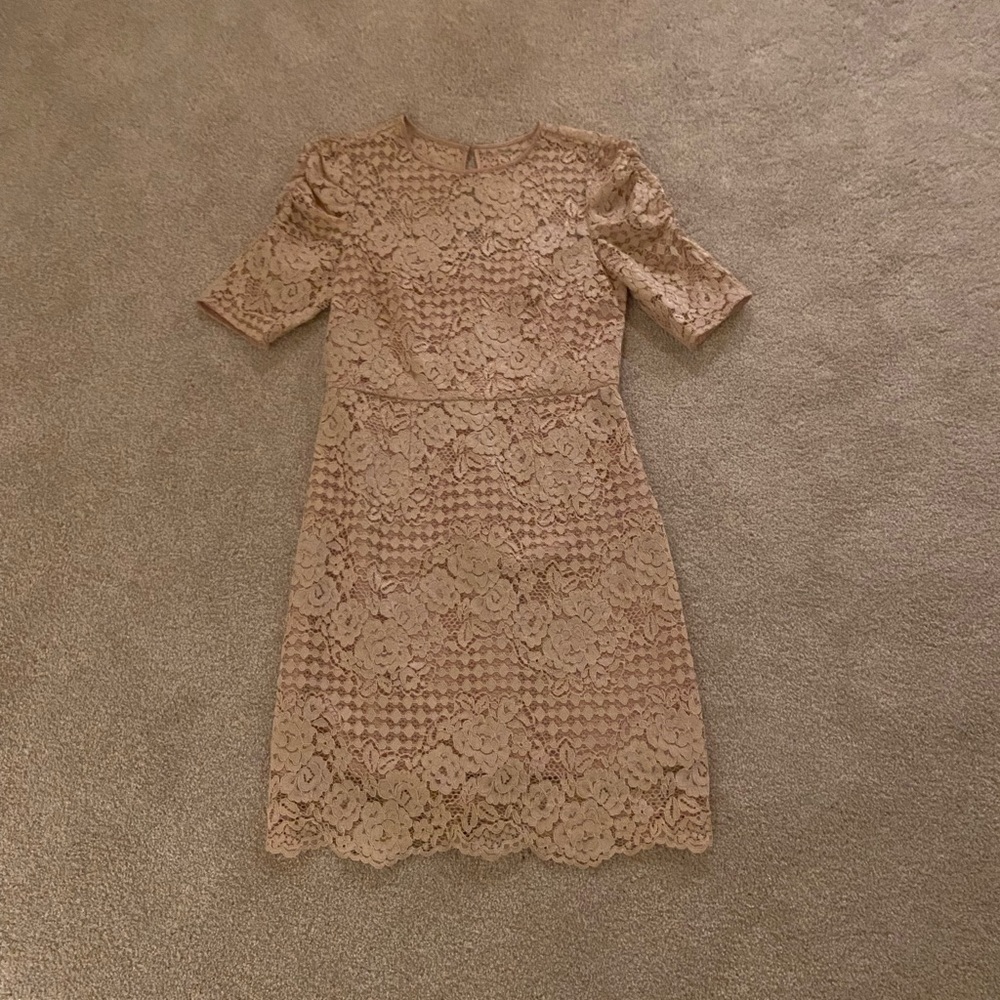 Lace fully lined dress